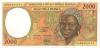 Central African States Central African Republic P303Ff 2.000 Francs 1999 UNC