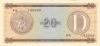 Cuba P-FX36 20 Pesos UNC
