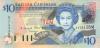 Eastern Caribbean States P43m 10 Dollars 2003 UNC