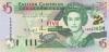 Eastern Caribbean States P37m 5 Dollars 2000 UNC