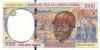 Central African States Equatorial Guinea P504Nf 5.000 Francs 2000 UNC