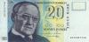 Finland P122(1) 20 Mark 1993 UNC