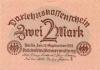 Germany P62 2 Mark 1922 UNC