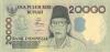 Indonesia P138e 20.000 Rupiah 1998/2002 UNC