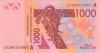 West African States Ivory Coast P115Au 1.000 Francs 2021 UNC
