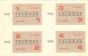 Lithuania PNL 1992 December Food Coupons UNC