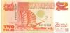 Singapore P27 2 Dollars 1990 UNC