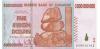 Zimbabwe P84r REPLACEMENT 5.000.000.000 Dollars 2008 UNC