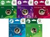 Azerbaijan 2015 5 coins First European Games Baku 2015 BU Azerbaijan 2015 5 coins First European Games Baku 2015 BU