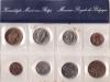 Belgium 1980 Mint set 8 coins UNC