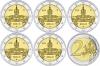 Germany 2018 2 Euro Charlottenburg ADFGJ 5 coins UNC
