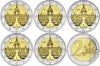 Germany 2016 2 Euro Dresden Zwinger ADFGJ 5 coins UNC