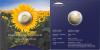 Latvia 2023 2 Euro Sunflower for Ukraine Coin Card BU