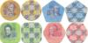 Transnistria 2014 4 plastic coins 1-10 Roubles UNC