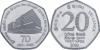 Sri Lanka 2020 70th Anniversary of The Central Bank 20 Rupees UNC