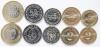 Bahrain KM# 24-28 5 coins UNC