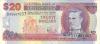 Barbados P57 20 Dollars 1999 UNC