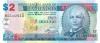 Barbados P66c 2 Dollars 2012