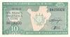 Burundi P33d 10 Francs / Amafranga 1997 UNC