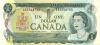 Canada P85a(1) 1 Dollar 1973 UNC