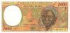 Central African States Central African Republic P303Ff 2.000 Francs 1999 UNC Central African States Central African Republic P303Ff 2.000 Francs 1999 UNC