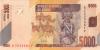 Congo Democratic Republic P102c 5.000 Francs 2020 UNC