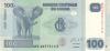 Congo Democratic Republic P98b 100 Francs 2013 UNC