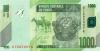 Congo Democratic Republic P101b 1.000 Francs 2013 UNC