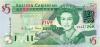 Eastern Caribbean States P42k 5 Dollars 2003 UNC Eastern Caribbean States P42k 5 Dollars 2003 UNC
