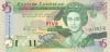 Eastern Caribbean States P31k 5 Dollars 1994 UNC
