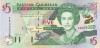 Eastern Caribbean States P37d 5 Dollars 2000 UNC Eastern Caribbean States P37d 5 Dollars 2000 UNC