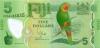 Fiji P115a(1)r REPLACEMENT 5 Dollars 2012 UNC