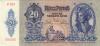 Hungary P109 20 Pengo 1941 UNC- Hungary P109 20 Pengo 1941 UNC-
