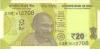 India P-W110 20 Rupees Plate letter S 2023 UNC