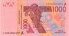 West African States Ivory Coast P115Ao 1.000 Francs 2015 UNC