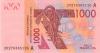 West African States Ivory Coast P115At 1.000 Francs 2020 UNC