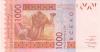 West African States Ivory Coast P115At 1.000 Francs 2020 UNC