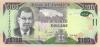 Jamaica P95h 100 Dollars 2021 UNC