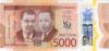 Jamaica P-W101 5.000 Dollars 2022 UNC Jamaica P-W101 5.000 Dollars 2022 UNC