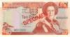 Jersey P28s SPECIMEN 10 Pounds 2000 UNC