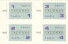 Lithuania PNL 1992 - 1993 Food Coupons 13 banknotes UNC