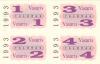 Lithuania PNL 1993 February Food Coupons UNC