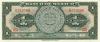 Mexico P59k 1 Peso 1969 UNC