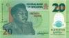 Nigeria P34b 20 Naira 2007 UNC