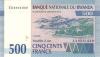 Rwanda P23 500 Francs 1994 UNC