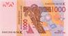 West African States Senegal P715Kb 1.000 Francs 2004 UNC