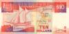 Singapore P20 10 Dollars 1988 UNC