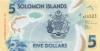 Solomon Islands P-NEW 5 Dollars 2019 UNC