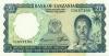 Tanzania P3e 20 Shillings 1966 UNC