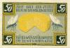 Tilsit 50, 75 Pfennings, 1, 3 Marks 4 Notegelds 1921 AU - UNC